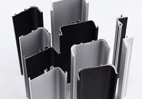 Cabinet door handle-free decoration aluminum alloy frame aluminum profile